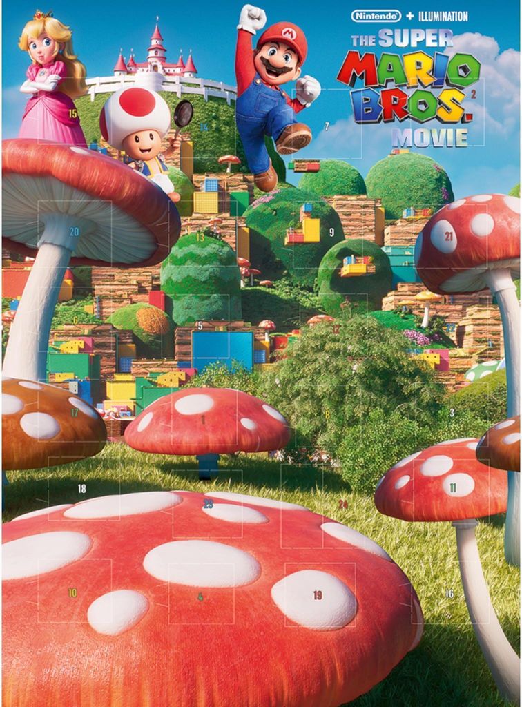 Windel Adventskalender Super Mario Bros mit Produktbild 1