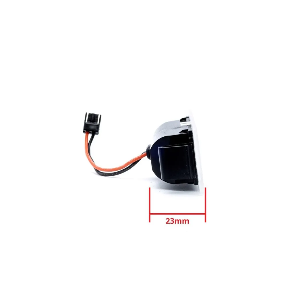 Module LED plaque immatriculation 12V CANBUS anti-erreur blanc 6000K