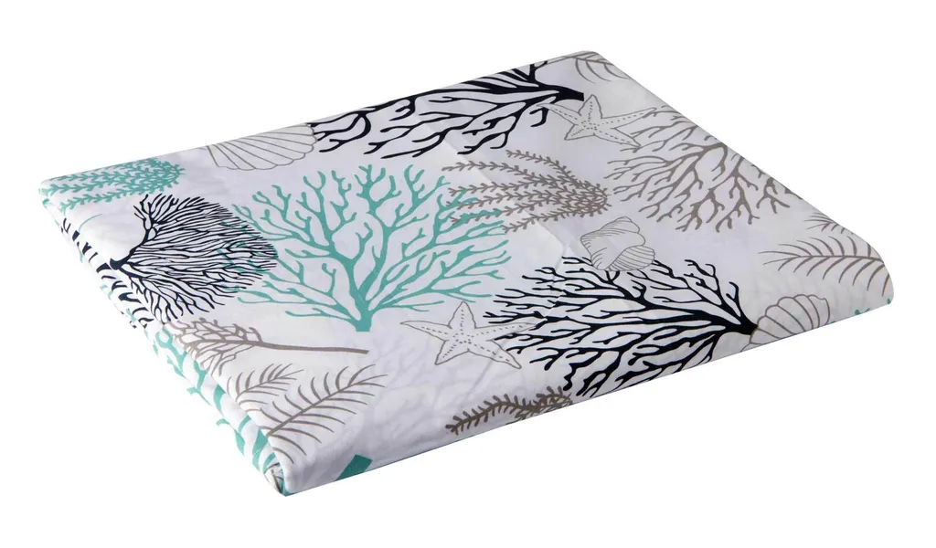 Nappe de Table Extérieure Marine Yacht Boote 115x100 cm Blanc Classique