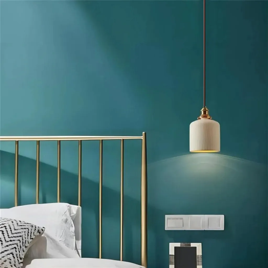 Suspension Métal Blanc Toolight APP1173 : Éclairage LED Ajustable E27 - 2