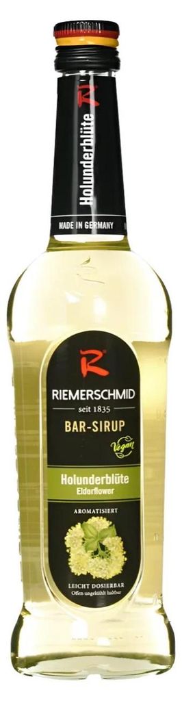 Riemerschmid Bar-Sirup Fleur de Sureau 0,7L - Cocktails Image du produit 