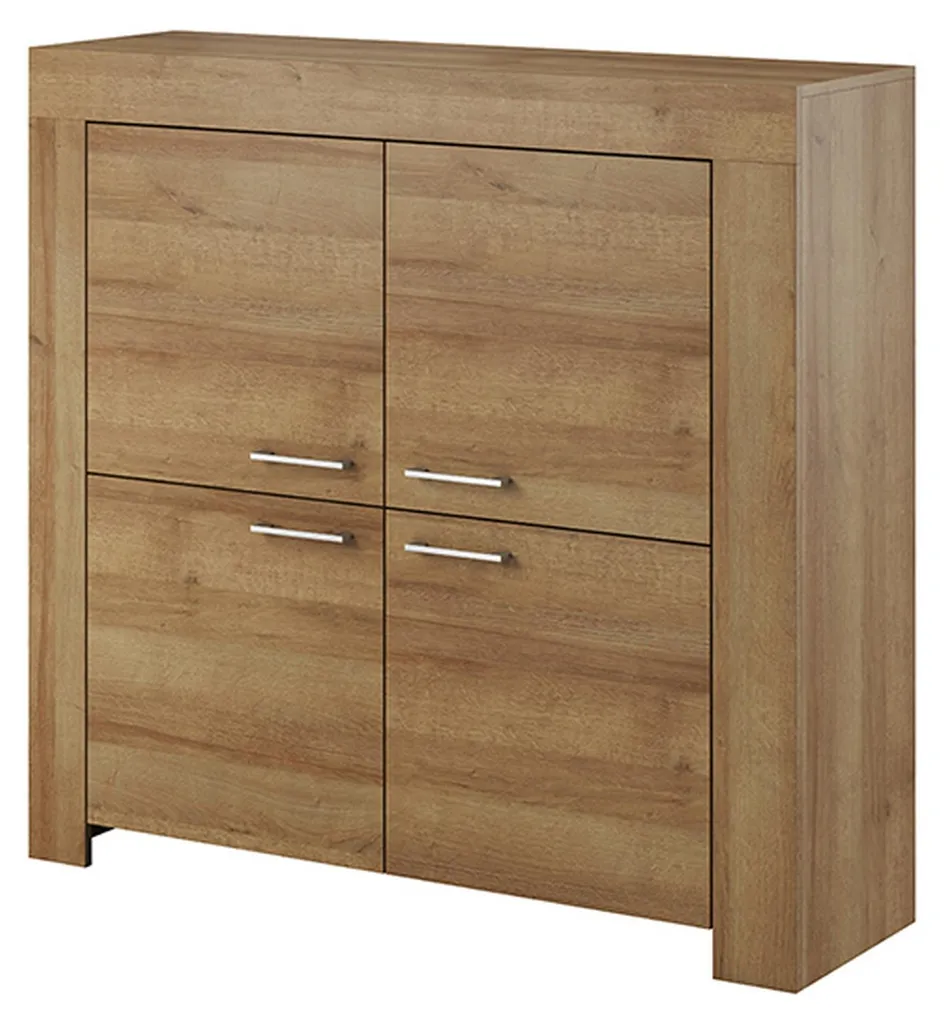 Vitrine en bois pour salon anti-poussière avec grande penderie