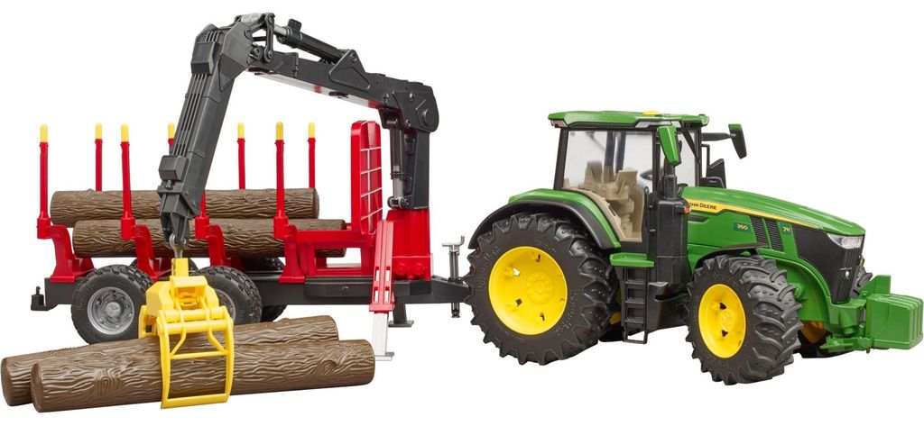 John Deere 7R 350, Rückeanh.+B.Stämmen Produktbild 