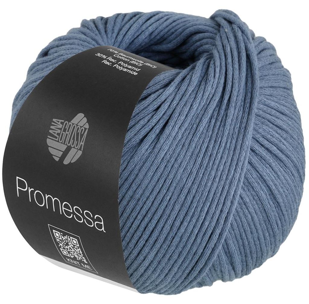 Lana Grossa - Promessa 0020 graublau Produktbild 