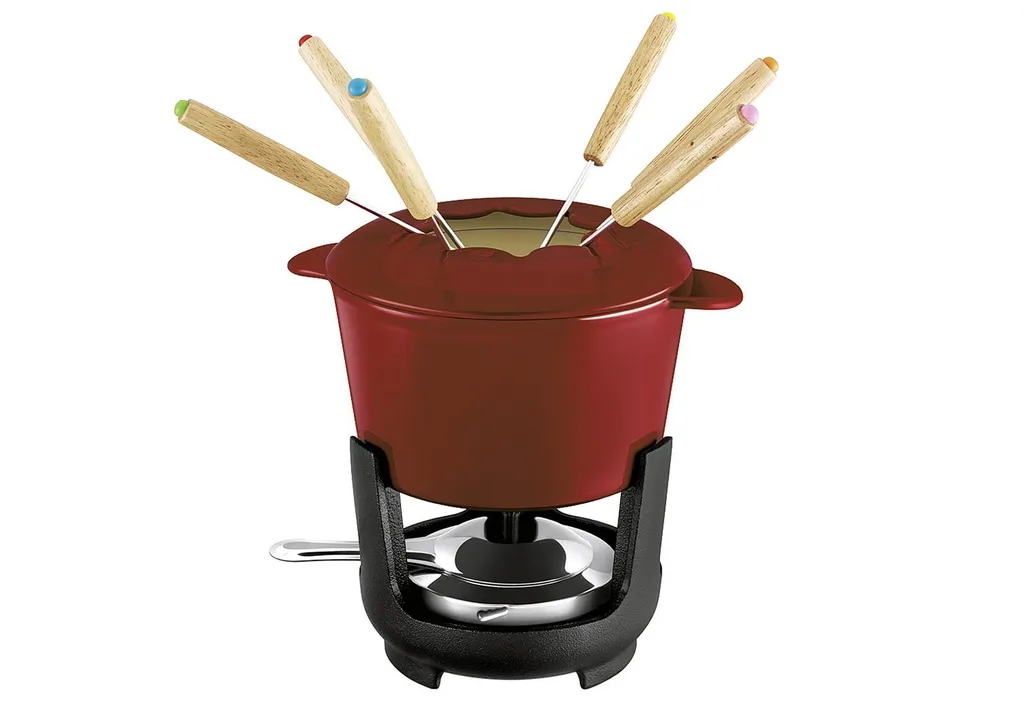 Service à fondue en fonte émaillée Beka Arome 10 pièces haute résistance