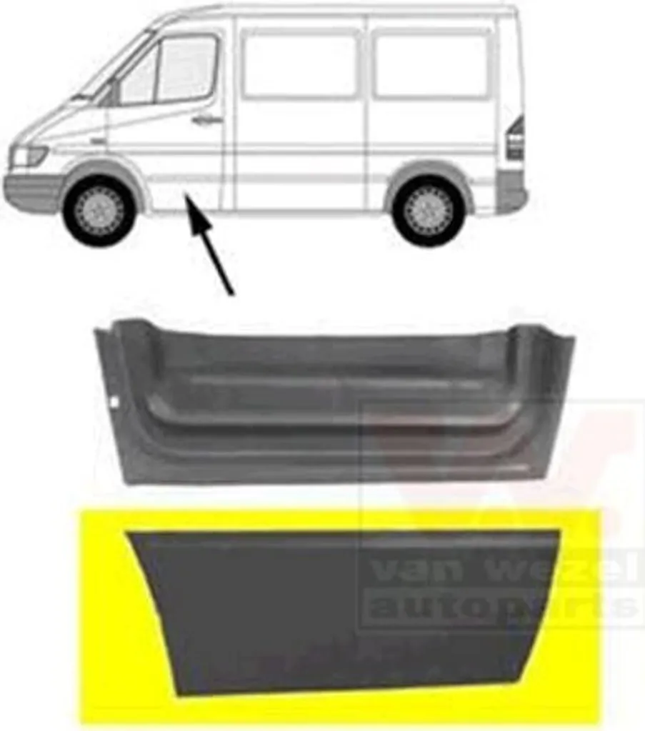 Porte VAN WEZEL 3075172 en Acier Renforcé pour Réparation Carrosserie