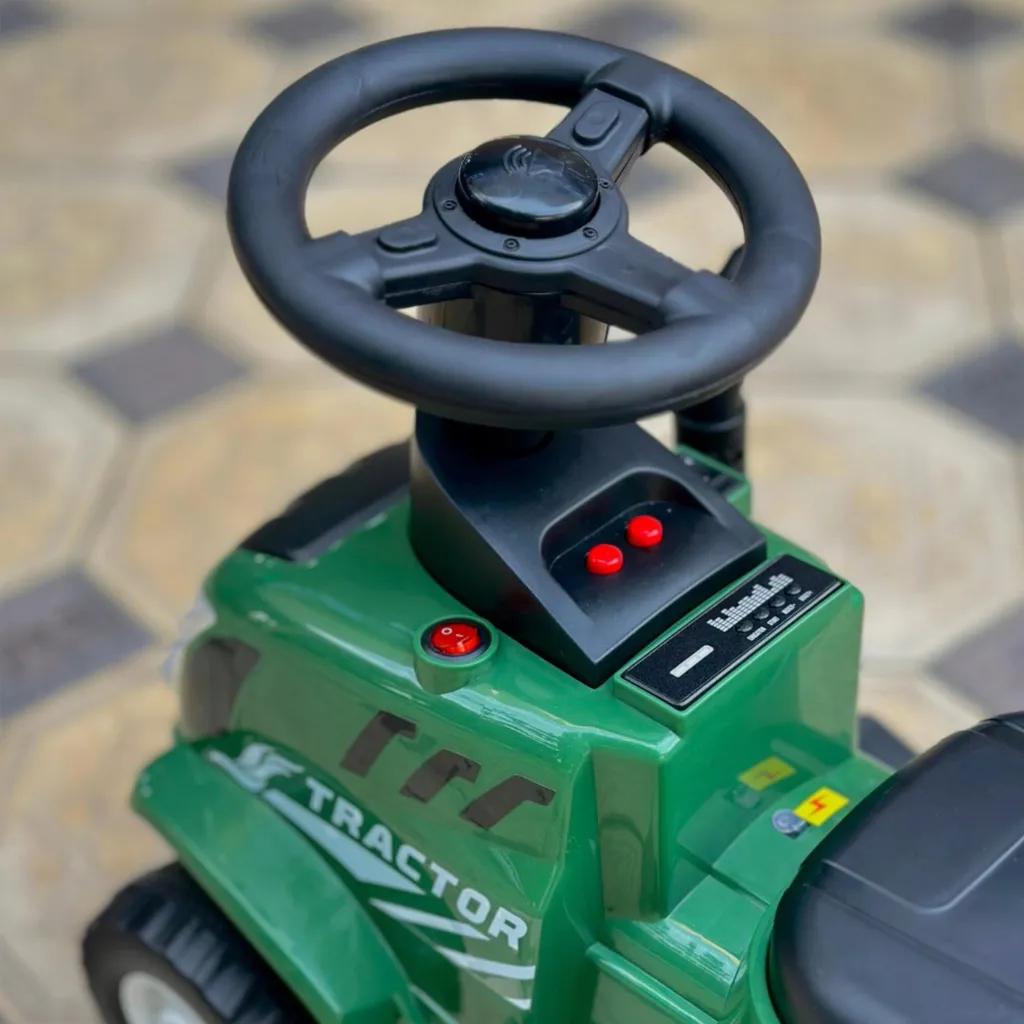 Tracteur enfant silencieux Z220Z avec remorque et bruits interactifs - 5