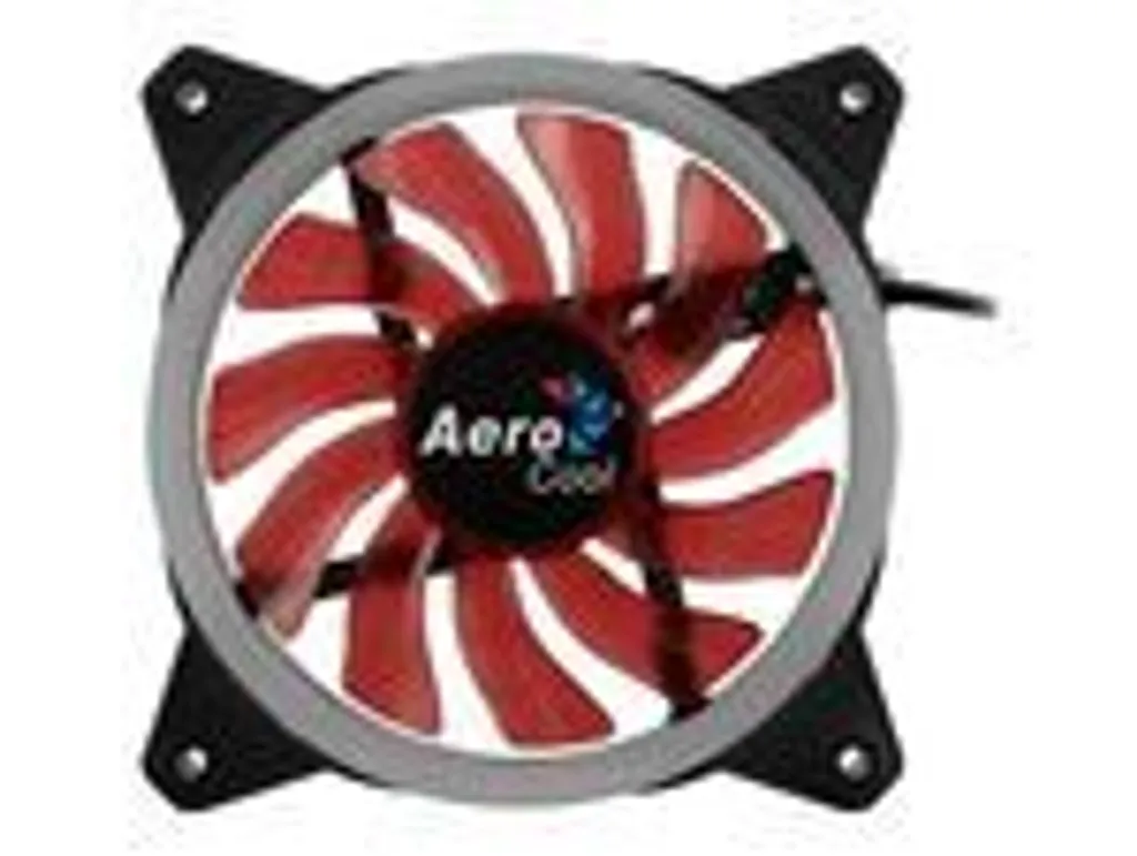 AeroCool Rev Red Ventilateur PC 120mm - Refroidissement LED Rouge