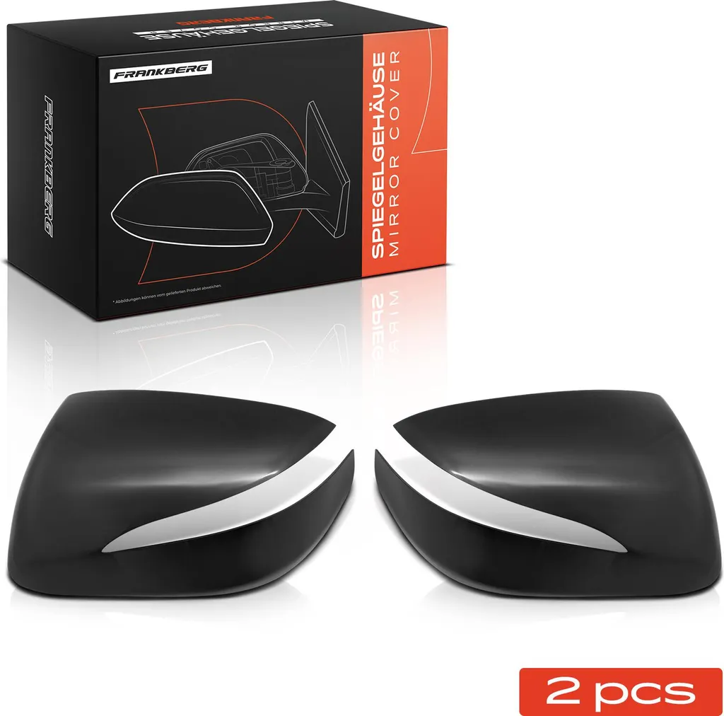 Cache Rétroviseur ABS Noir pour Hyundai Santa Fé III DM 2012 à 2018