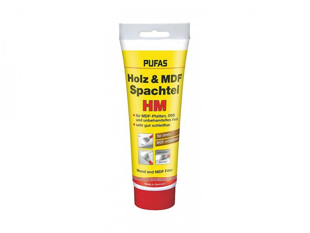 PUFAS Holz- und MDF Spachtelmasse HM 400g braun 34401000 Produktbild 