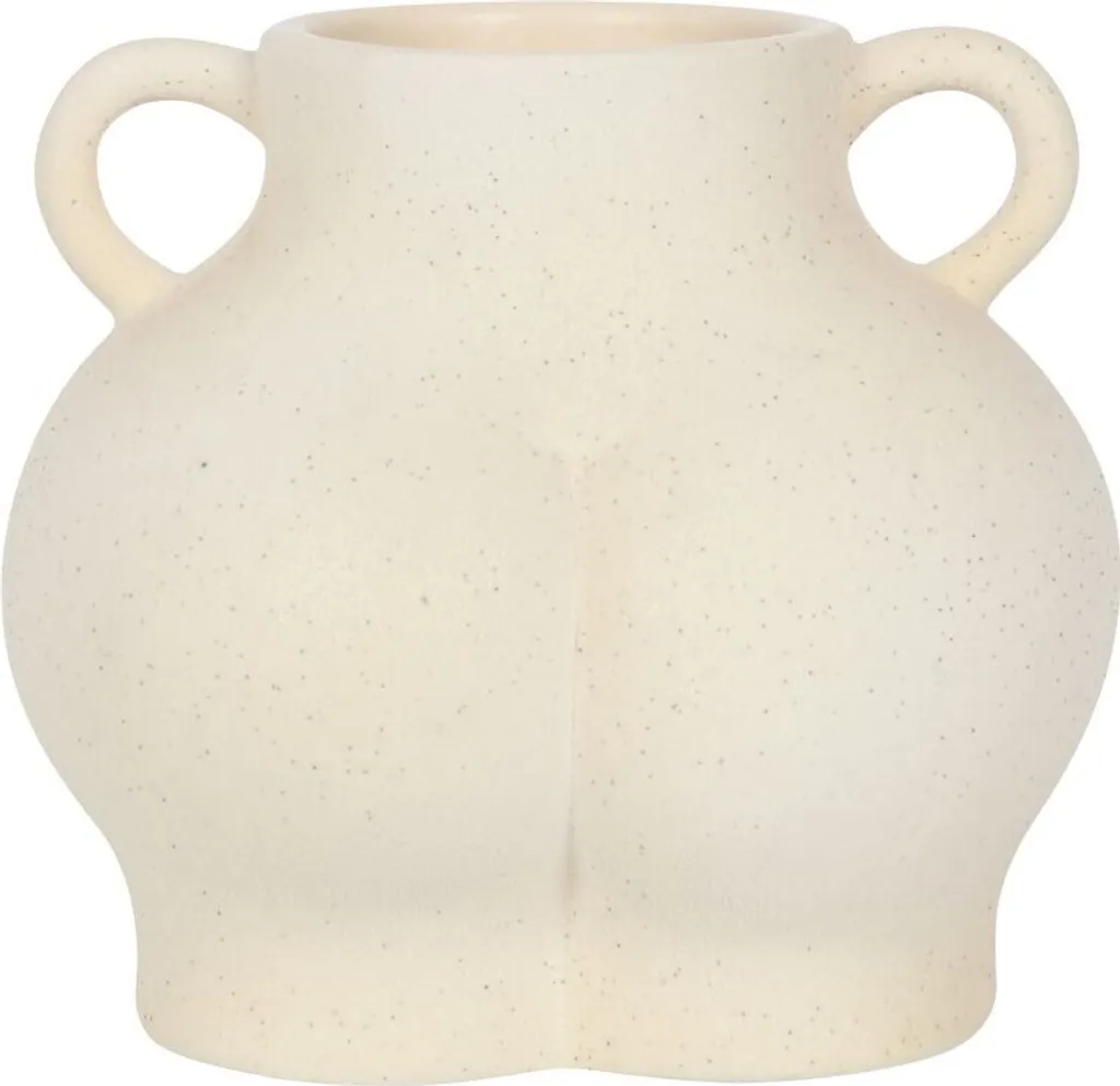 Sublimez vos plantes avec ce pot de fleurs crème SD4762 au design moderne