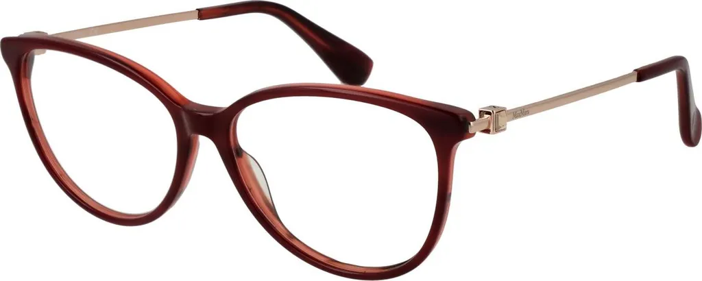 MaxMara MM5078 Bordeaux 54/14/140 - Occhiali da Vista Donna Eleganti