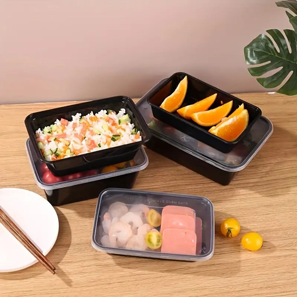 Meal Prep, 20 Stück 500ml, Lebensmittelbox, Lunch-Box, Produktbild 3