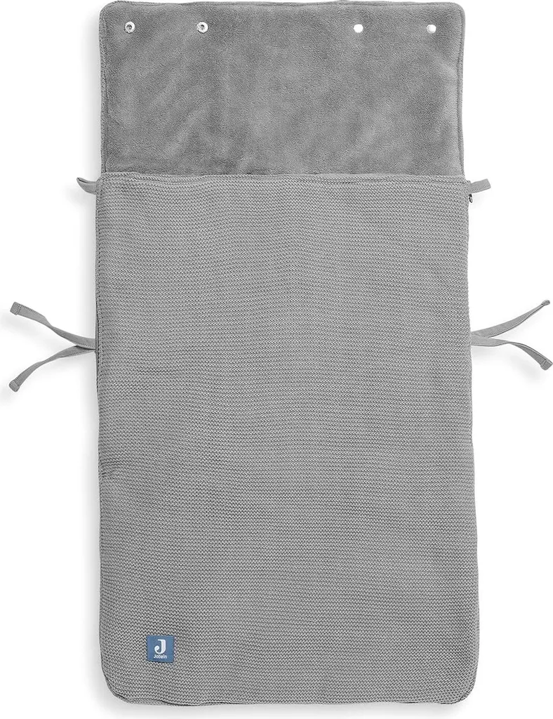 Sac de couchage bébé Jollein Basic Knit Gris pierre - Maille ultra douce - 8