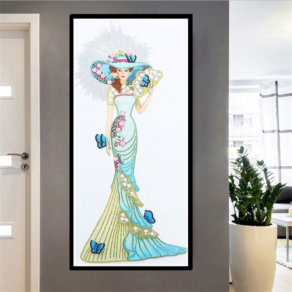 5D DIY Diamond Painting Diamant Kreuzstich Stickerei Quaste Anhänger Dekor