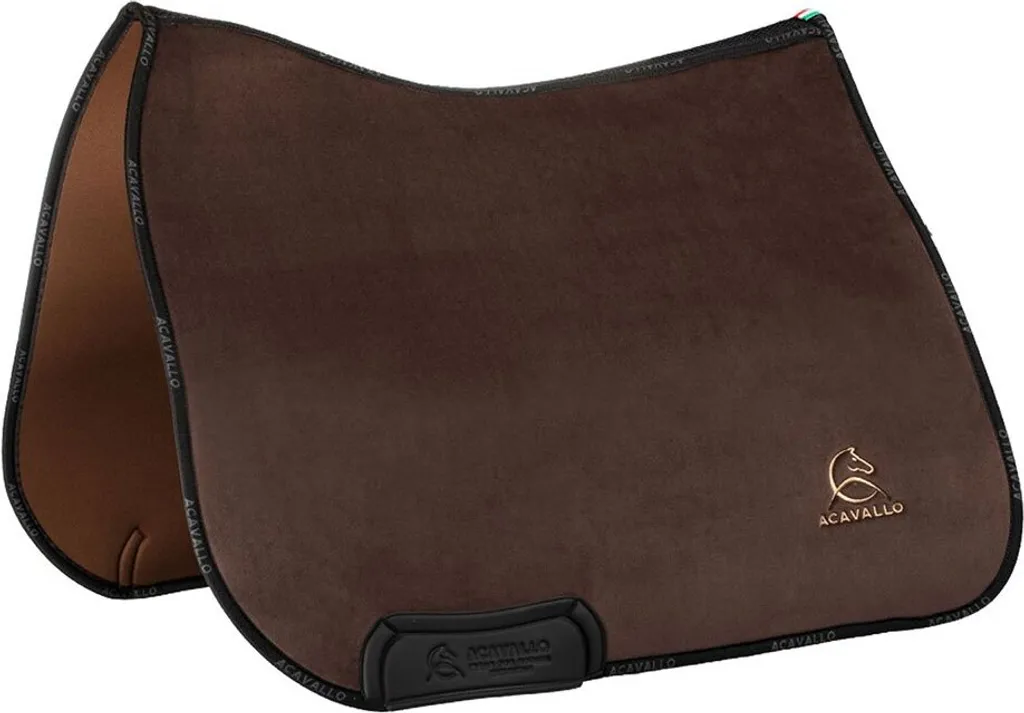 Acavallo Louvre Square Pad Dressage Brown - Sottosella Professionale