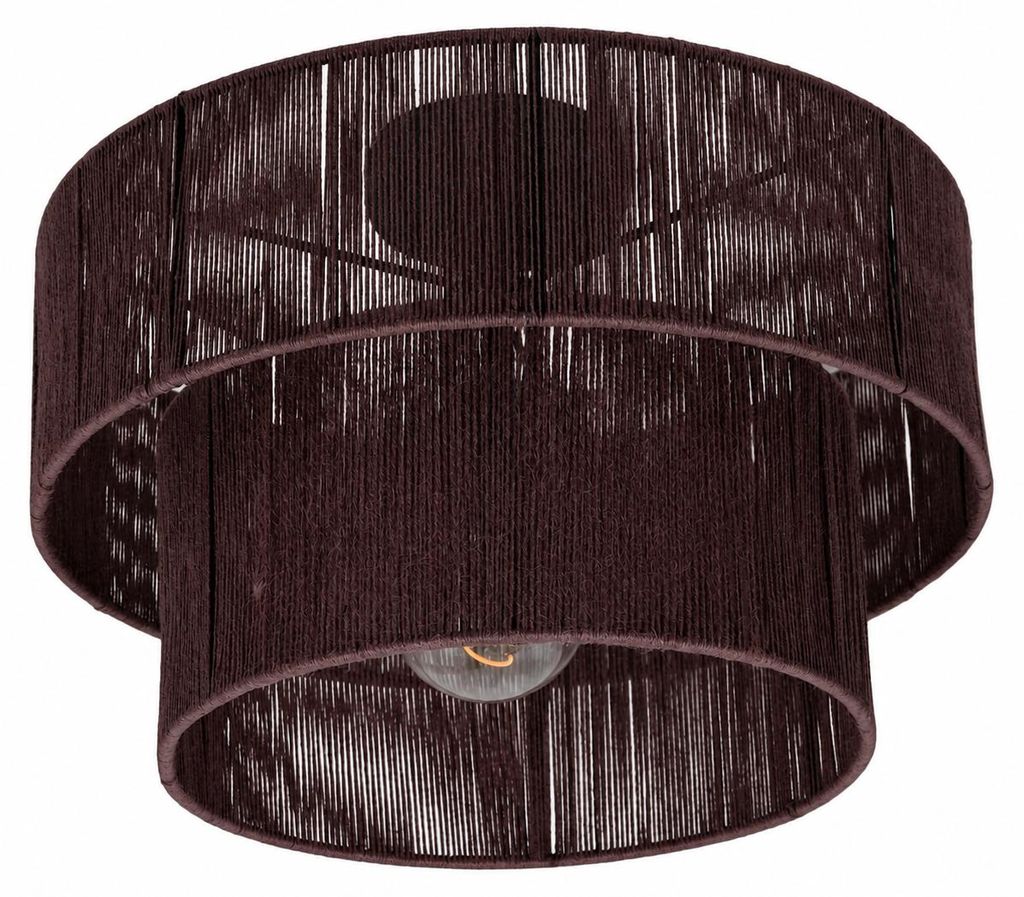 Urban Interiors - Deckenleuchte - Diro Jute - Ø45 Produktbild  KI-generiertes Bild