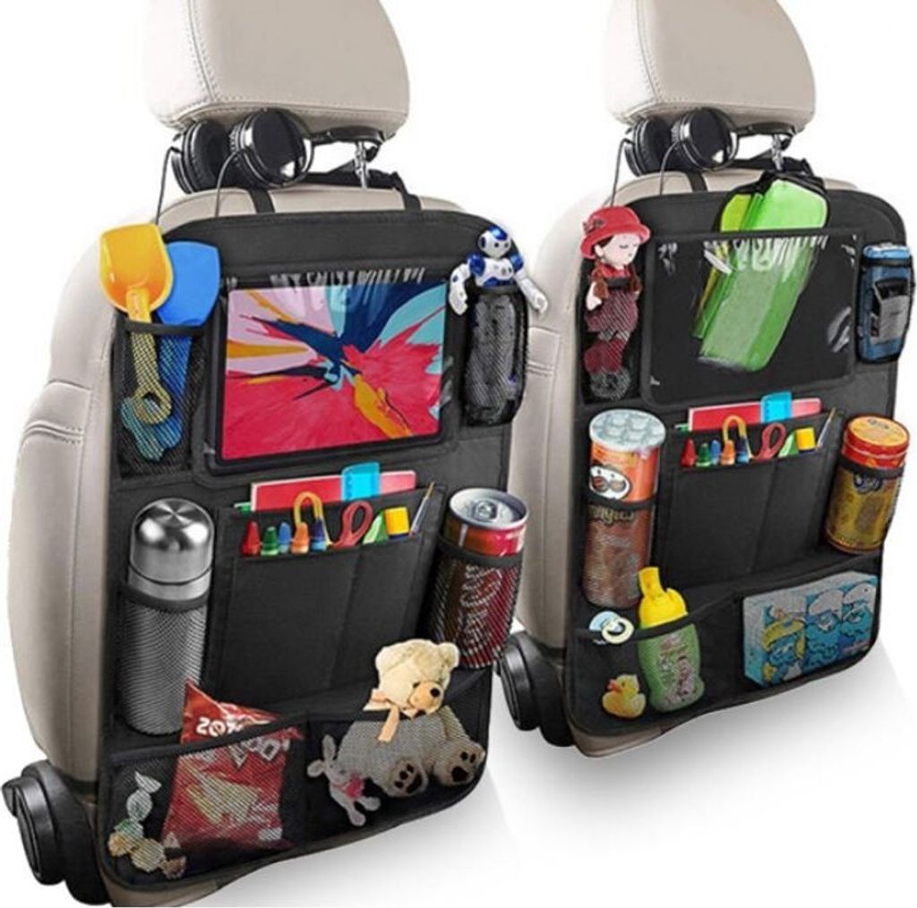 Organizzatore da auto per bambini con supporto per tablet Immagine del prodotto 
