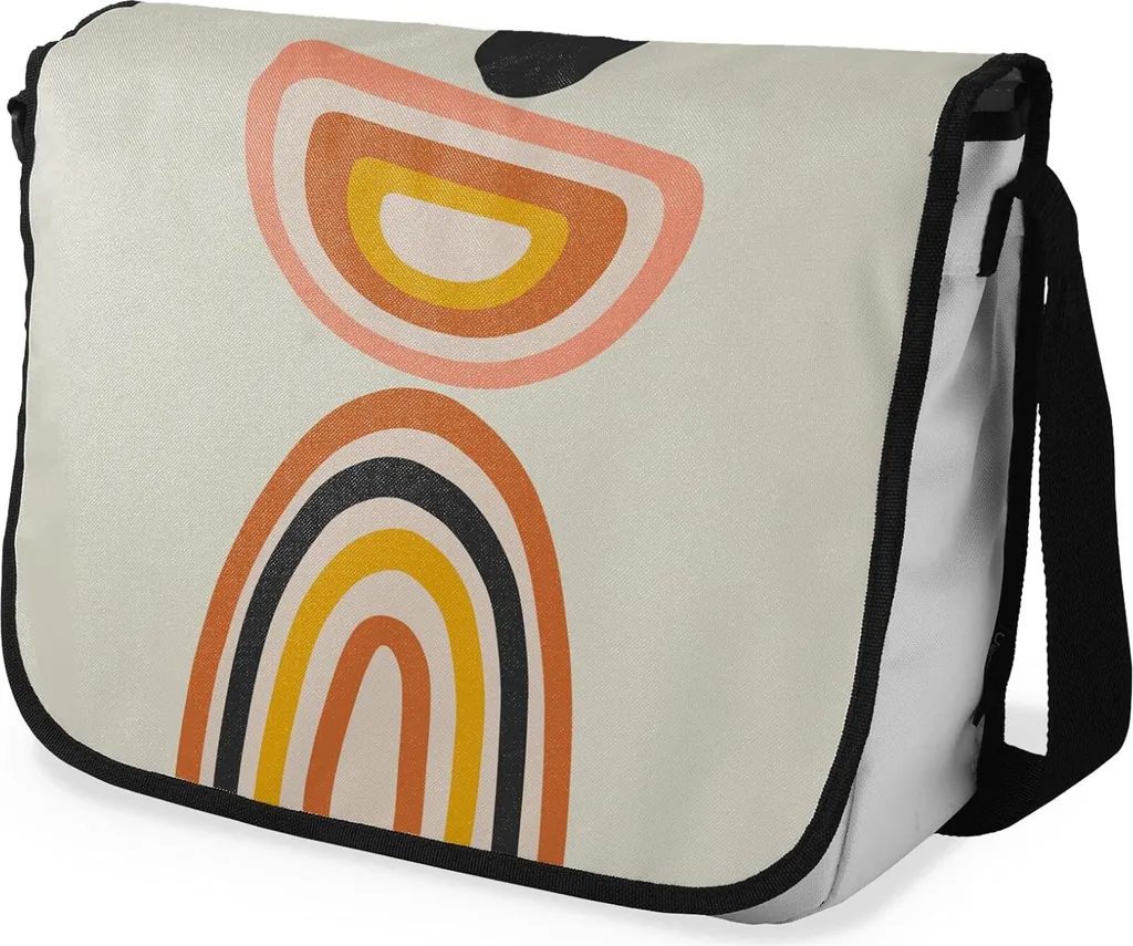 Borsa Le Jardin Arcobaleno Resistente | Tracolla Regolabile in Cotone