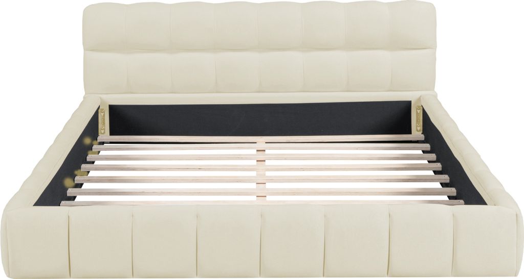 CDGlobal Polsterbett 140 x 200 cm, Jugendbett, Doppelbett Produktbild 8