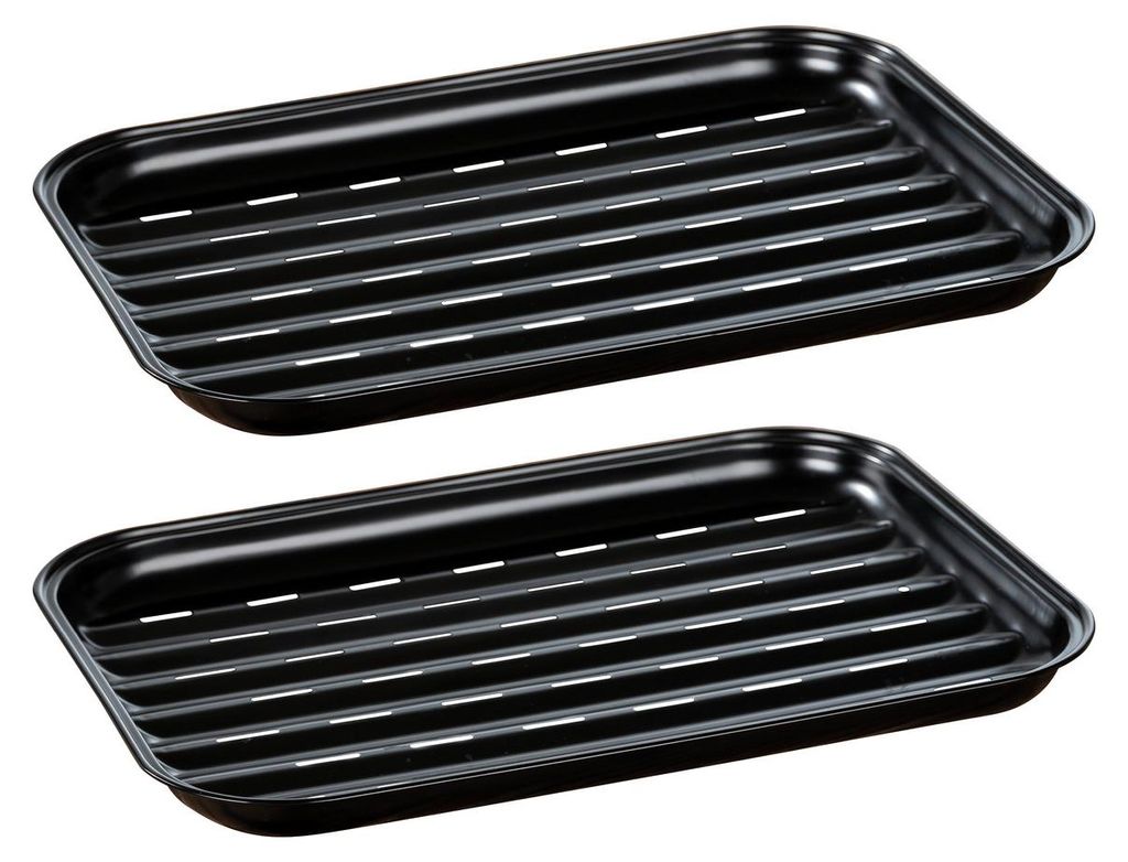 WENKO Grillschale Mod. Luca, 2er Set, aus rostfreiem Produktbild 