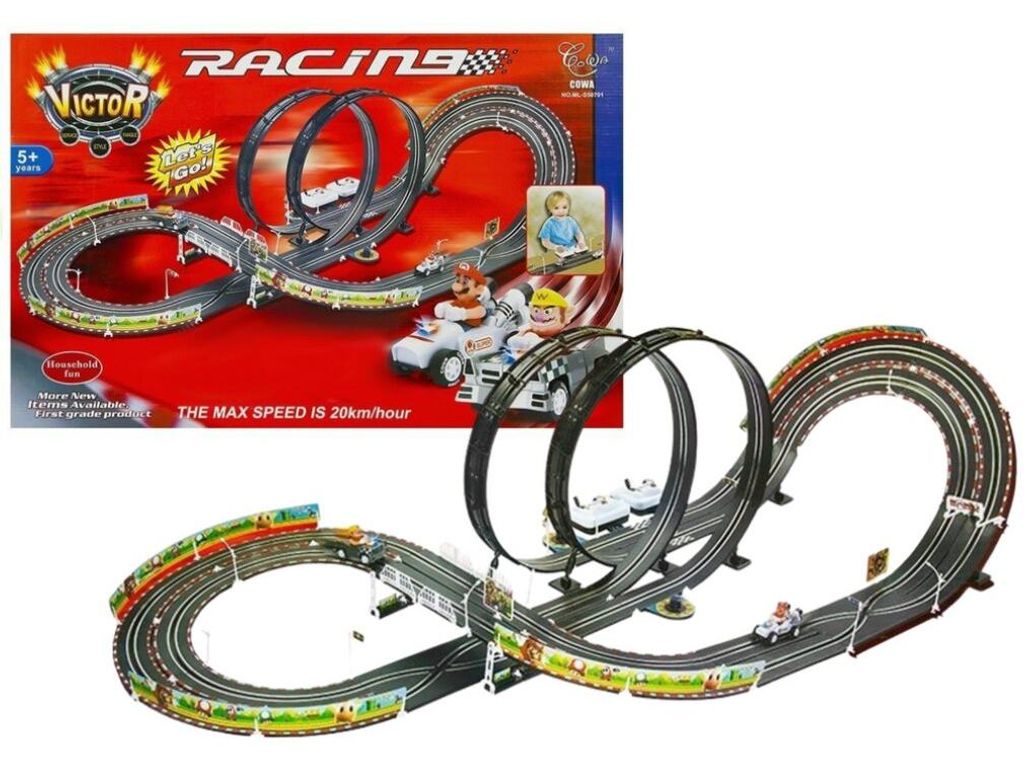 Tor Samochodowy Mario RC 2 auta Zdjęcie produktu 