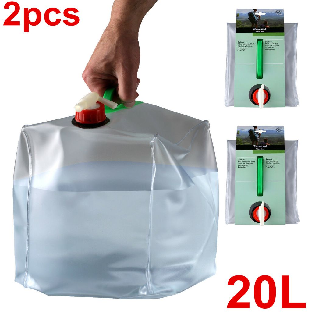 2 x 30 Liter Behälter Plastikeimer Kanister Wasserbehälter Kunststoffkanister. 