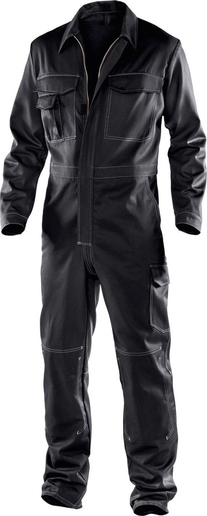 Kübler ORGANiQ Overall 4248 schwarz Größe 58