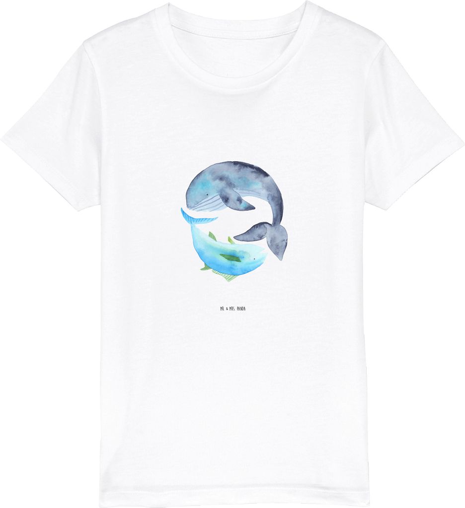 Mr. & Mrs. Panda Kleinkinder T-Shirt Walfisch Thunfisch 3-4 Produktbild 