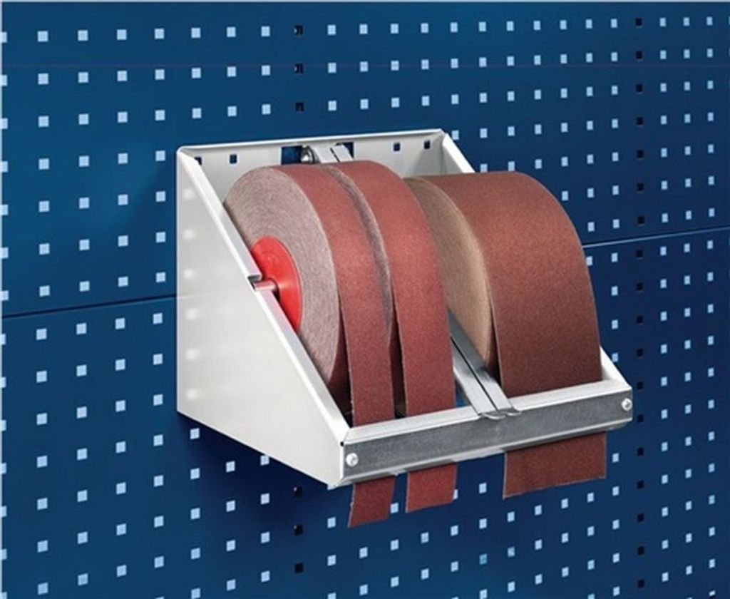 Bott Schleifpapierrollenhalter für Rollenbreite max. 120mm für Lochplatten - 14022040.16V