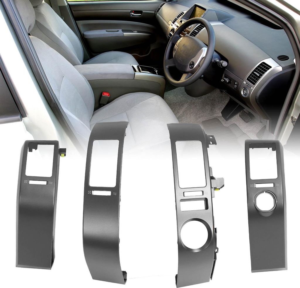 AC Dash Air Vent Cover Trim 55670-47060 Central Console Outlet Frame Plate Panel für Prius 2004 bis 2009