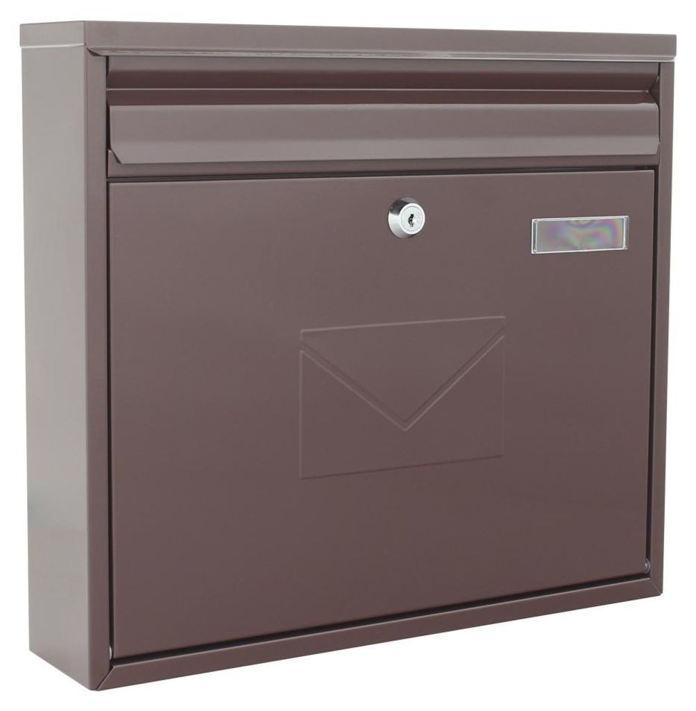 Profirst Mail PM 460 Briefkasten Braun Produktbild 
