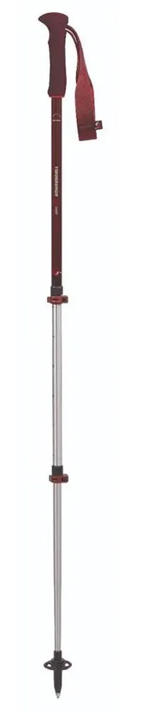 Bâtons de trail Komperdell Trailmaster Zero compacts et légers rouges - 2