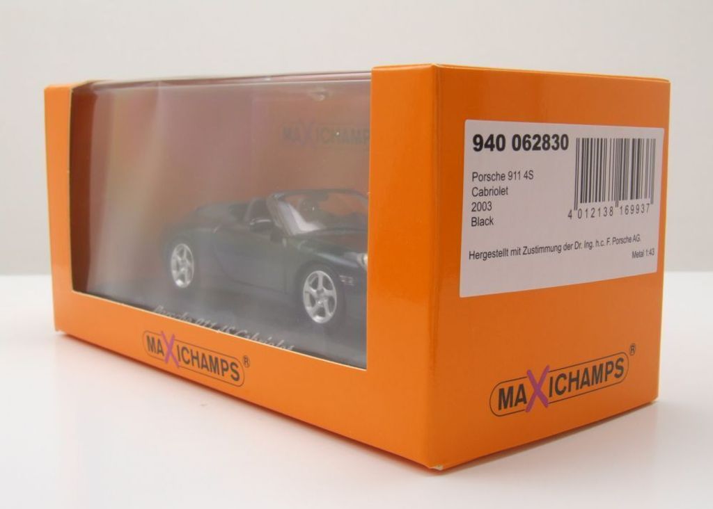 Maxichamps 940062830 Porsche 911 (996) 4S Cabrio 2003 Produktbild 9