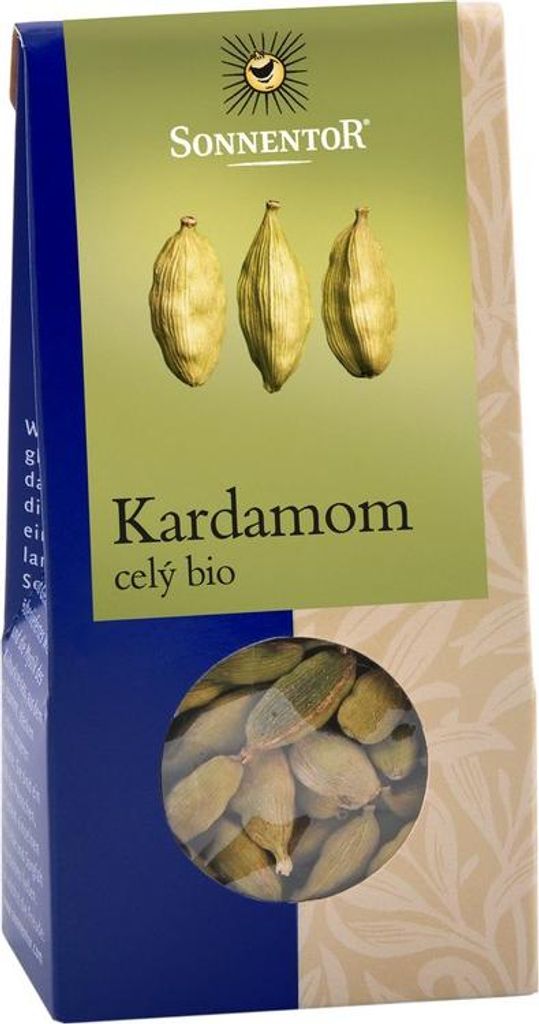 Sonnentor 00895, Zrnkové koření, 40 g, Kardamom, 40 g, Obrázek produktu 