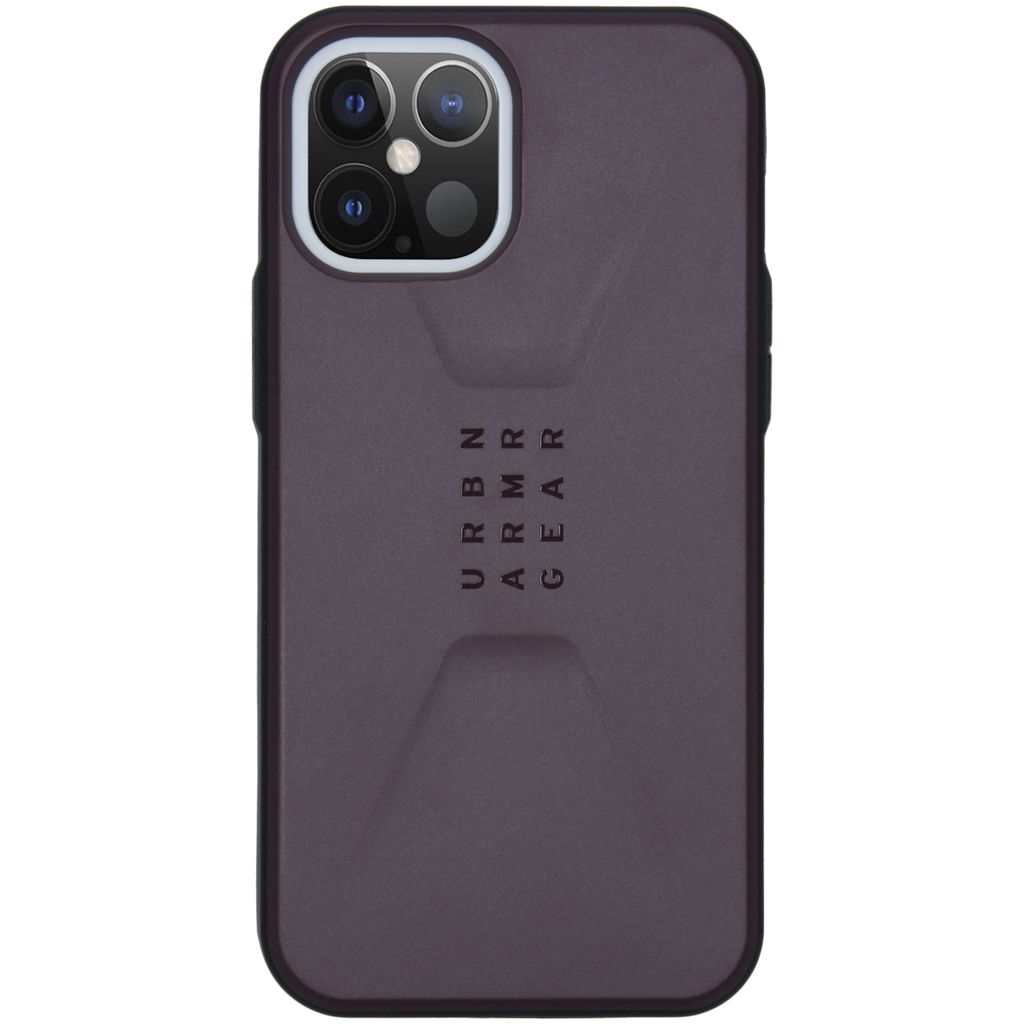 Urban Armor Gear Civilian, Cover, Apple, iPhone 12 Pro Max 5G, 17 cm (6.7"), Violett