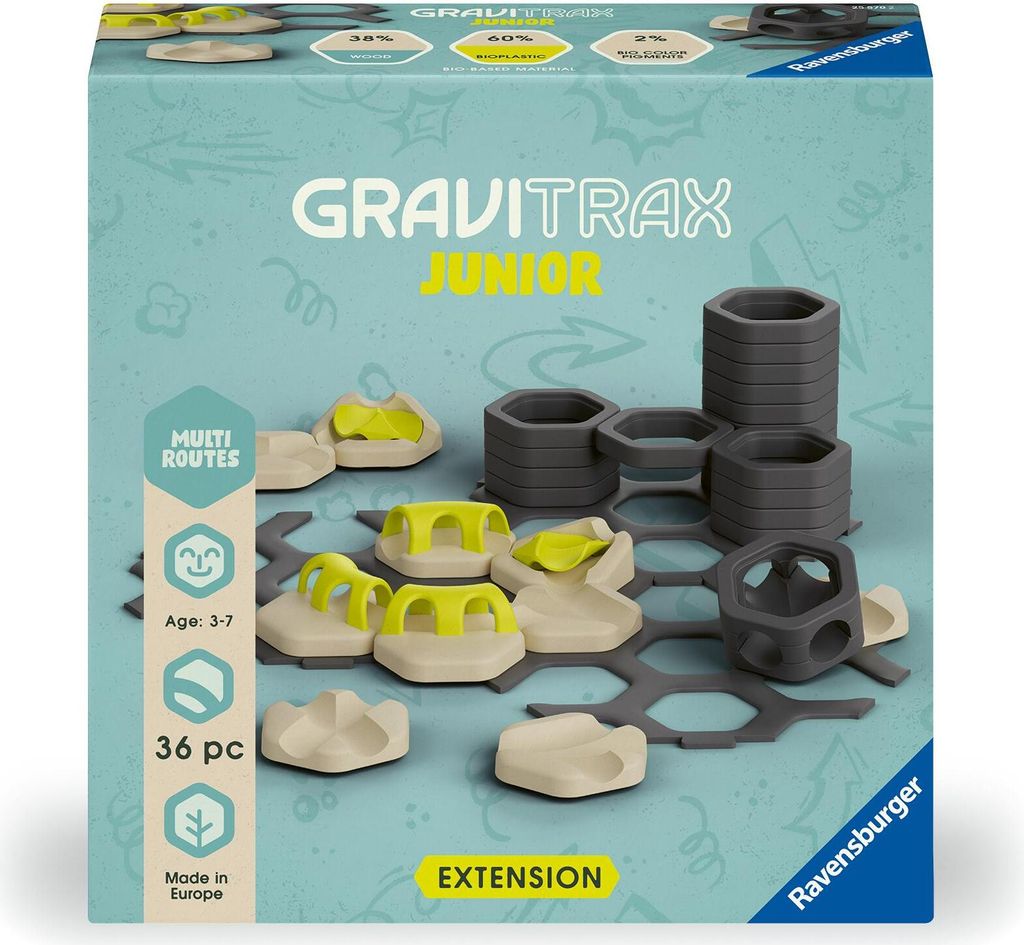 Ravensburger GraviTrax Junior, Guľôčkové dráhy, 3 rok / Obrázok produktu 