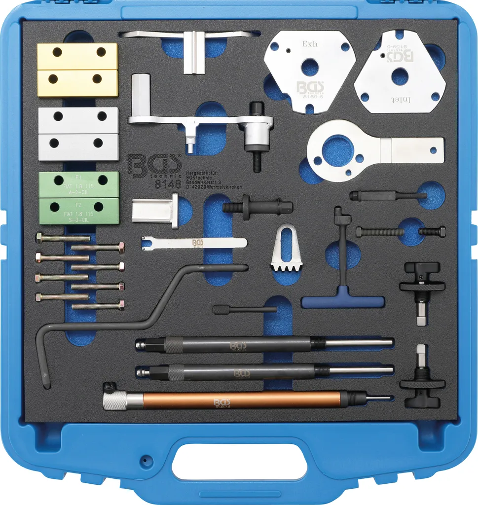 Évitez la casse moteur : Kit de calage BGS 8148 pour Fiat Lancia 8V