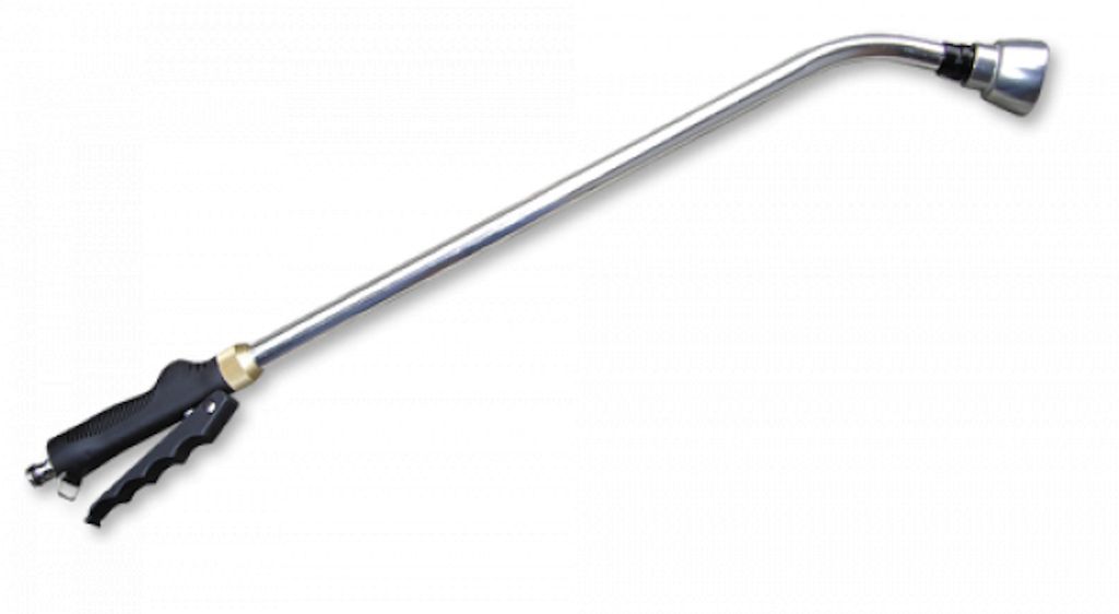 Gießstab Brausestab Gartenspritze 75 cm lang Chrome Image du produit 
