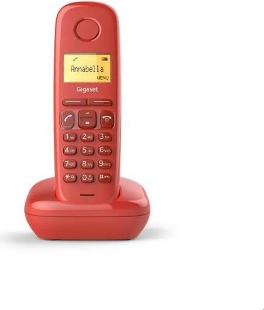 Gigaset A170 Strawberry Rosso - Telefono Cordless DECT Economico Affidabile