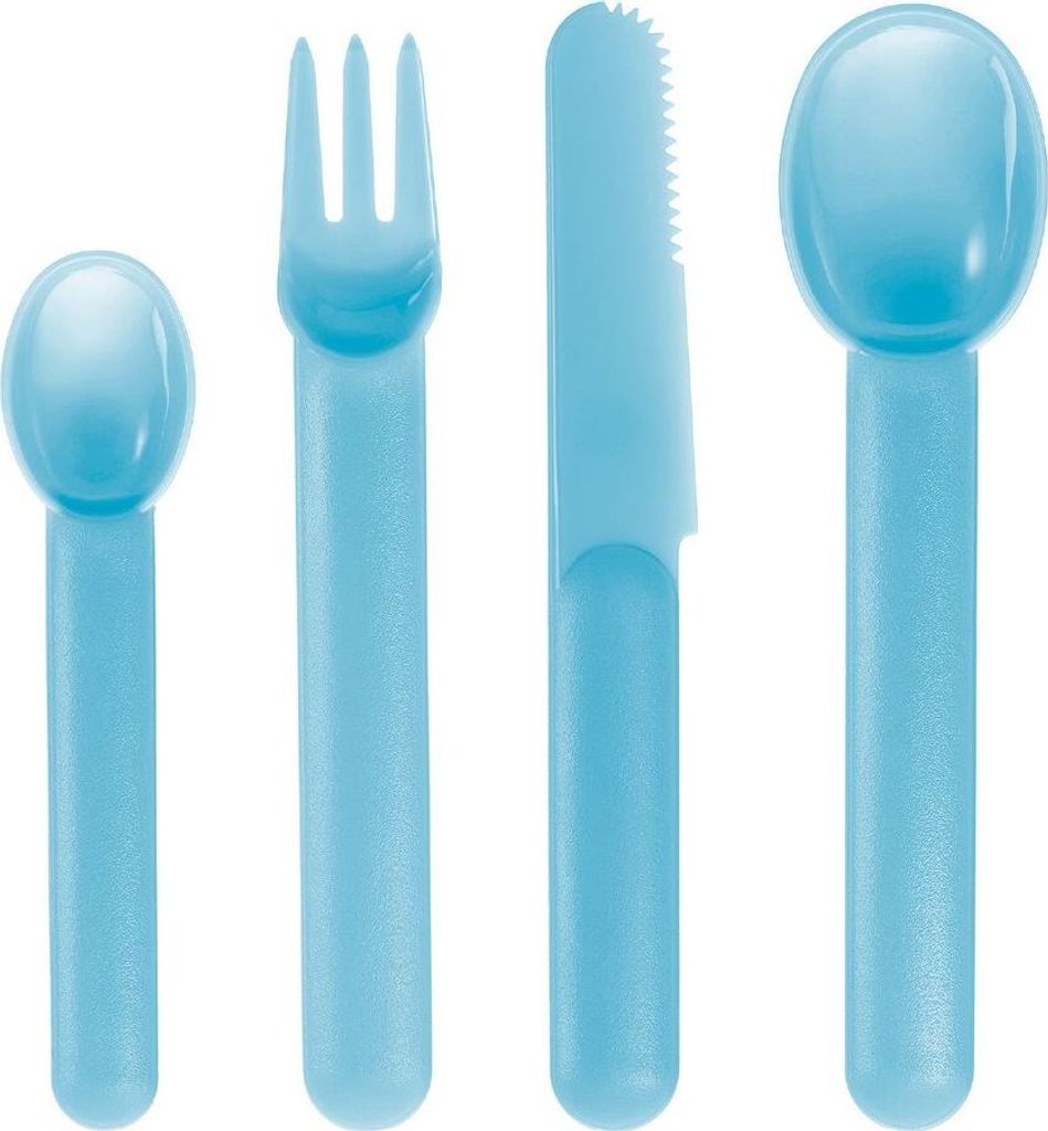 Bodum Picknickbesteck-Set 4er Kunststoff Blau A6500-XY-70-1