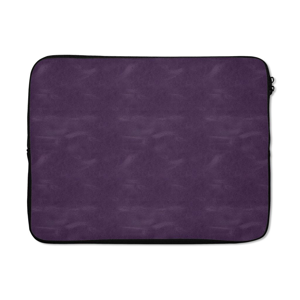 MuchoWow Laptop Hülle 17 Zoll Laptoptasche Leder - Textur - Tierhaut - Zipper - Schutzabdeckung