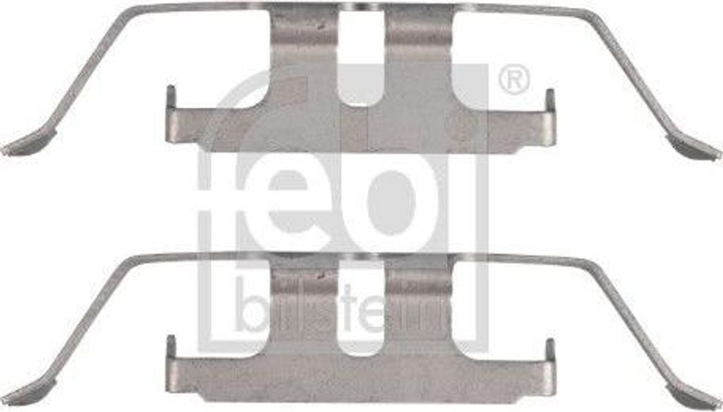 FEBI BILSTEIN 182268 Zubehörsatz, Scheibenbremsbeläge OE kompatibel mit 1er F20, 1er F21, 2er F23, 2er F22, 3er F30, 3er F34, 3er F31, 4er F33, ...