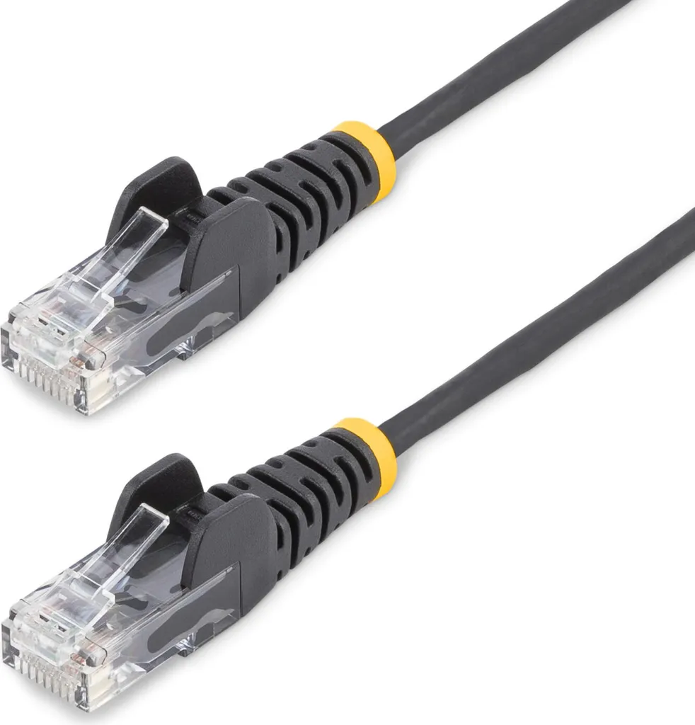 StarTech.com N6PAT150CMBKS cavo di rete Nero 1,5 m Cat6 U/UTP (UTP)