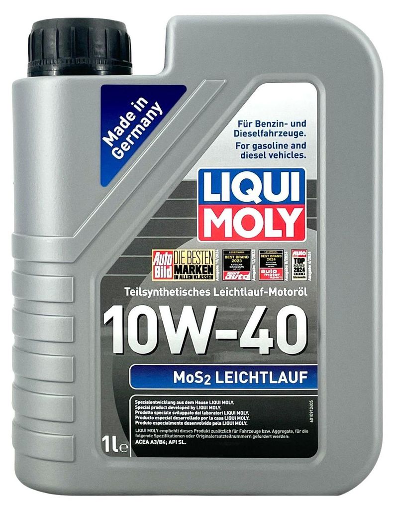 Mos2 Leichtlauf 10 W-40 - Inhalt: 1 Liter Produktbild 