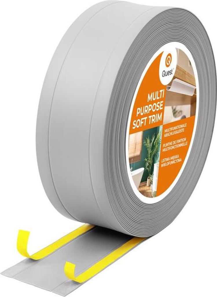 QUEST Listwa wykończeniowa W1 z PCV 6w1 1x75mm, 5m Zdjęcie produktu 