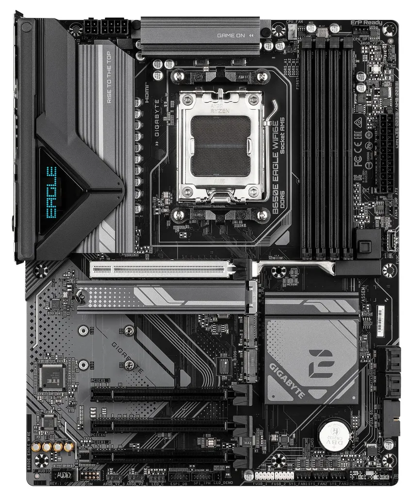 Carte Mère B650E EAGLE WF6E idéale pour PC Gaming et Création en DDR5 - 3