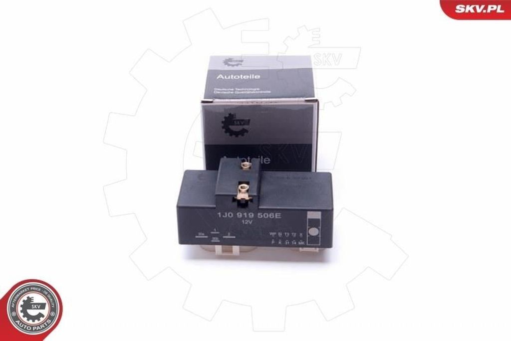 ESEN SKV Relais Kühlerlüfternachlauf 96SKV206 für VW Golf IV Schrägheck (1J1) 0,23kg