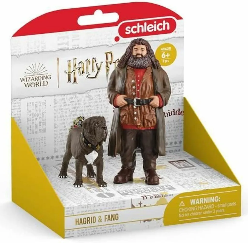 Figurines Harry Potter Hagrid et Crockdur Collection Wizarding World