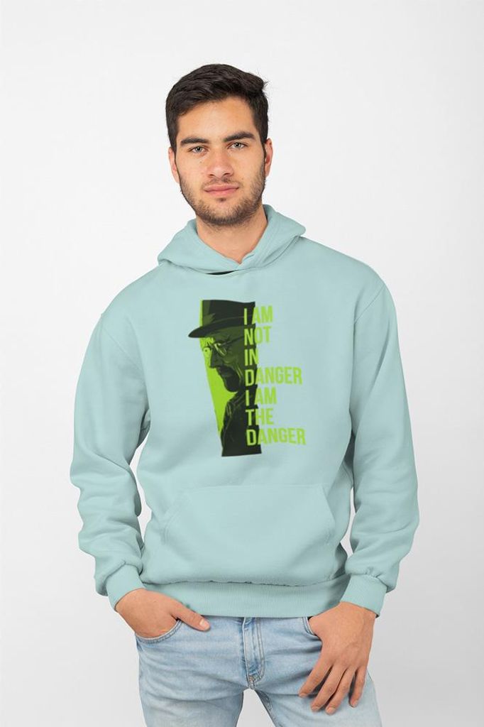 D&B Uni Hoodie MO00014 Heisenberg MintGrün-Größe L